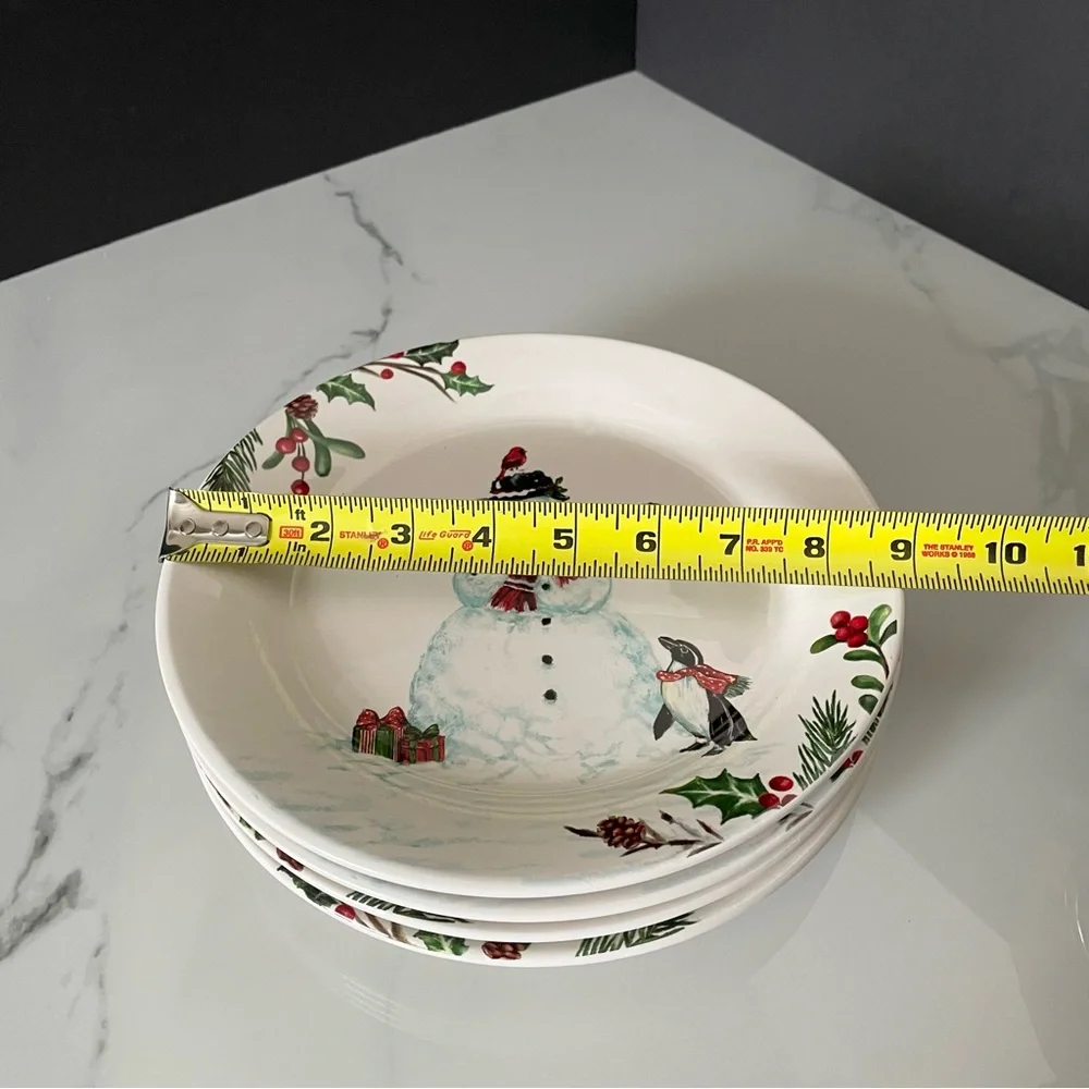 SET of 4 Snowman Winter Wonders 9